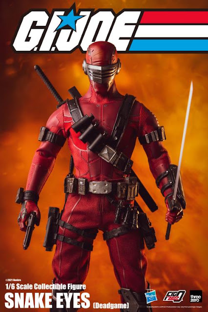 ThreeZero G.I. Joe 1/6 scale Snake Eyes (Deadgame) 12-inch Collectible Figure (BBTS Exclusive) ThreeZero G.I. Joe 1/6 scale Snake Eyes (Deadgame) 12-inch Collectible Figure (BBTS Exclusive)