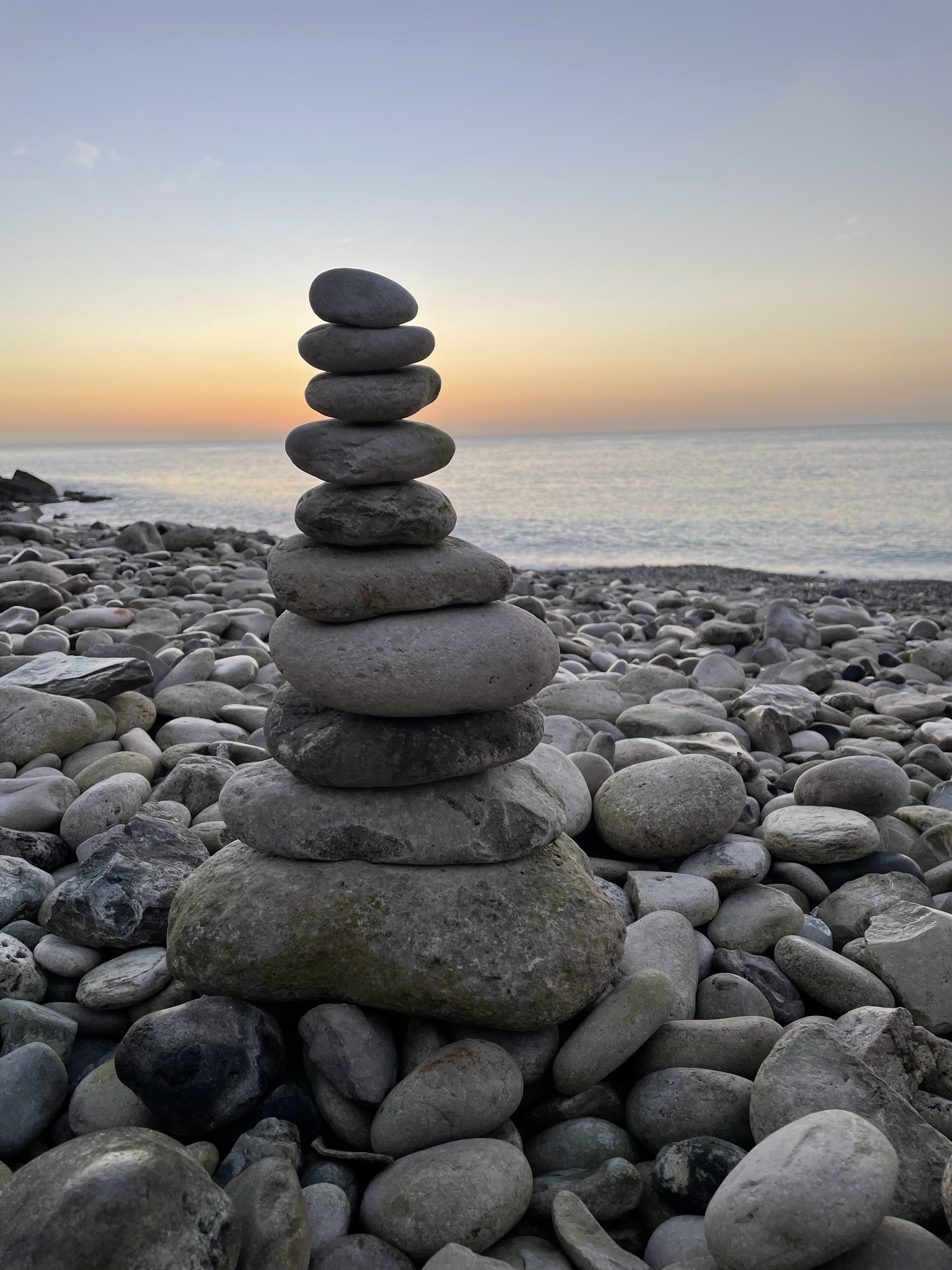Stack of pebbles