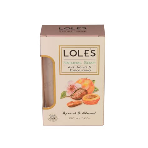 LOLES SOAP APRICOT & ALMOND 150 G - لوليز صابون المشمش واللوز 150 غ