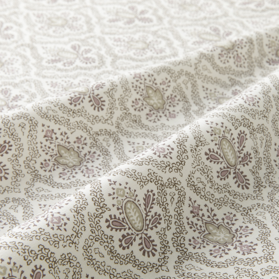 商品ページ｜SOULEIADO シーチング生地 レーヴ・ドリアンReves d Orient アンバーホワイト プロヴァンスプリント |  株式会社ツクリエ 生地 クラフト 卸・仕入れサイト-SOULEIADO・kippis・くらはしれい・ミルクラテ・デコラドール 手芸用品 手芸用生地・布