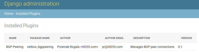 Developing NetBox Plugin - Part 1 - Setup and initial build