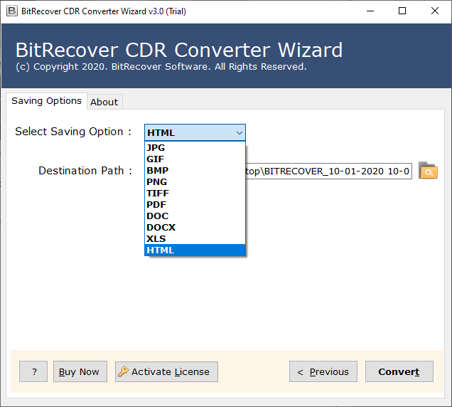 CDR to HTML Converter – Software to Export CorelDraw File to HTML