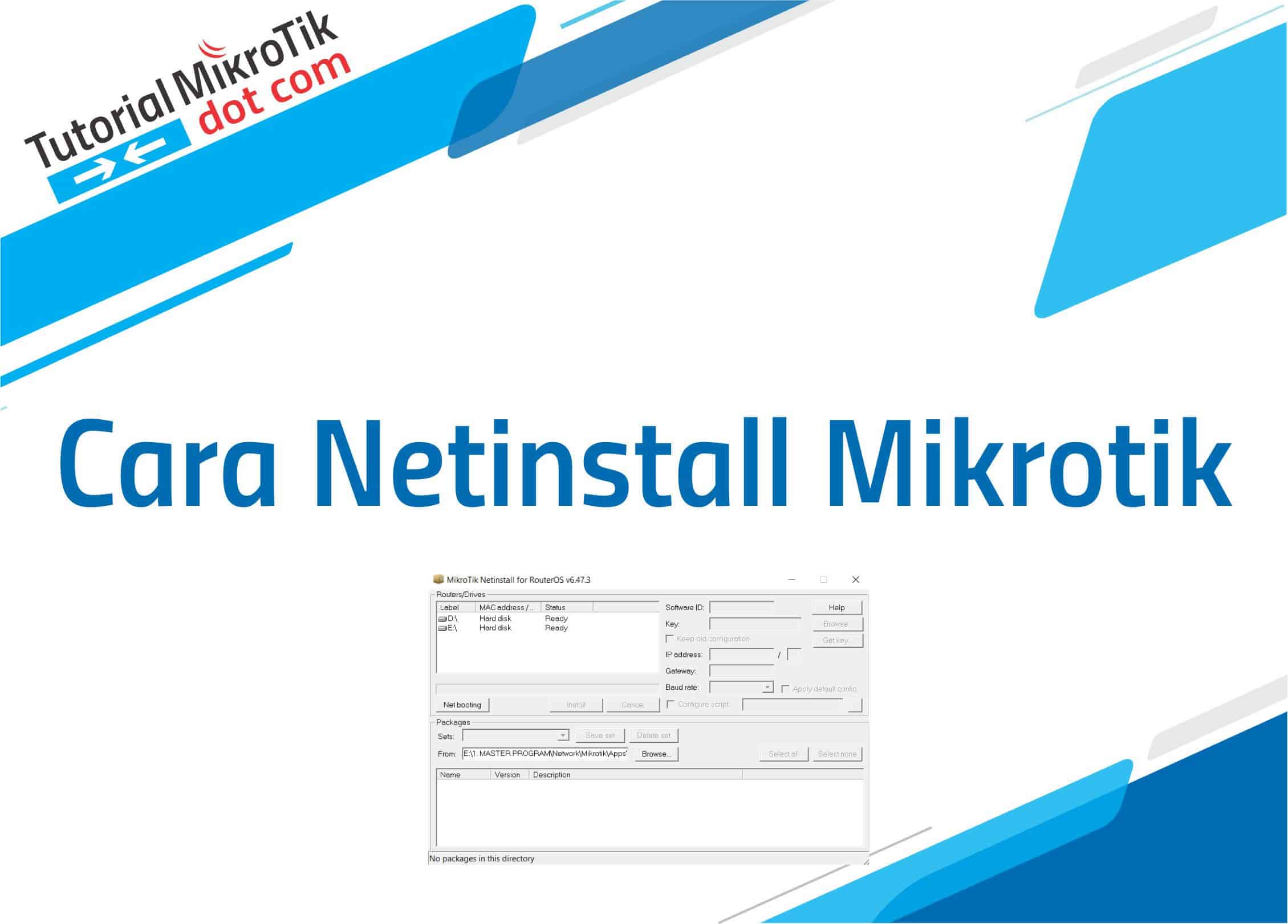 Cara Netinstall Mikrotik : Obat Mikrotik Sering Hang - Tutorial Mikrotik  Indonesia