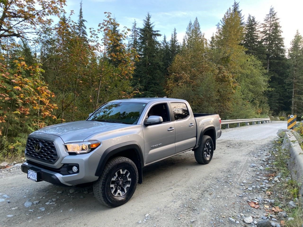 Silver sky metallic tacoma