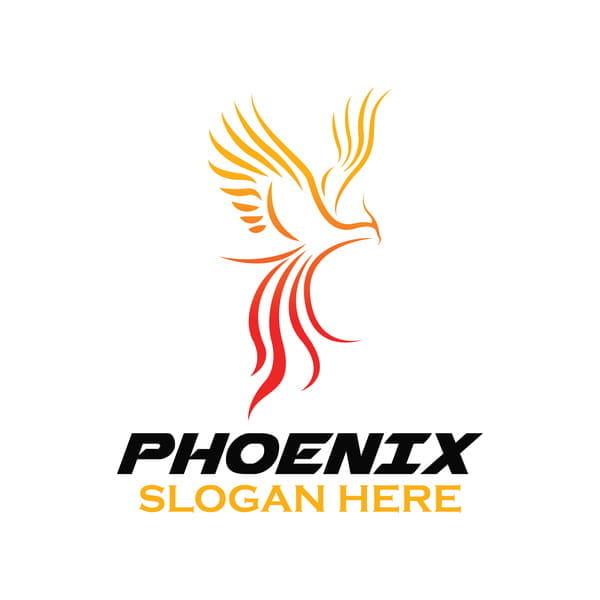 Logo Phoenix Kreatif Mengatur Vektor Eps | Uidownload 600_X_600_jpg