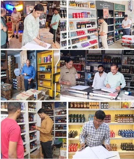 अवैध शराब के बाद अब लाइसेंसी दुकानों पर आबकारी की सर्जिकल स्ट्राइक, दिन-रात दौड़ रही टीम अवैध शराब के बाद अब लाइसेंसी दुकानों पर आबकारी की सर्जिकल स्ट्राइक, दिन-रात दौड़ रही टीम
