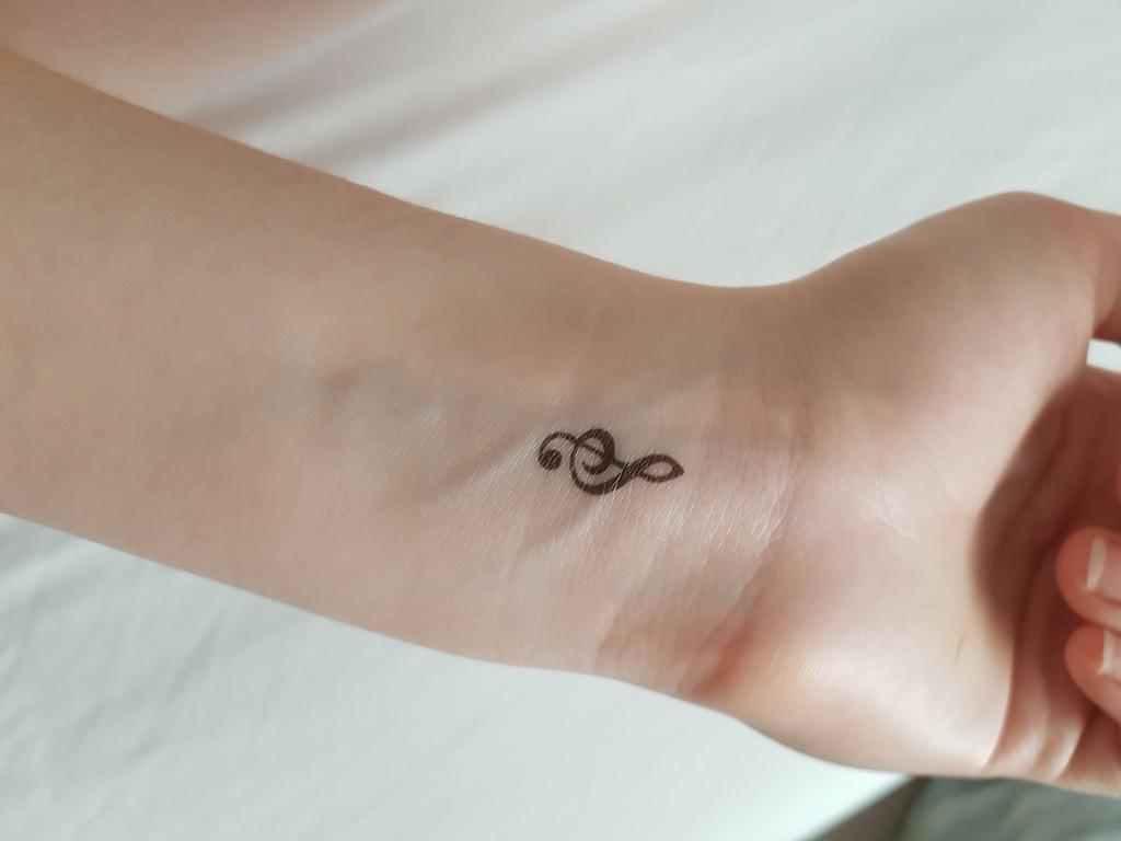 Buy Waterproof Temporary Tattoo Sticker Ear Music Note Birds Henna Tatto Stickers For Women Men At Affordable Prices — Free Shipping, Real Reviews With Photos — Joom 768_x_1024_jpg
