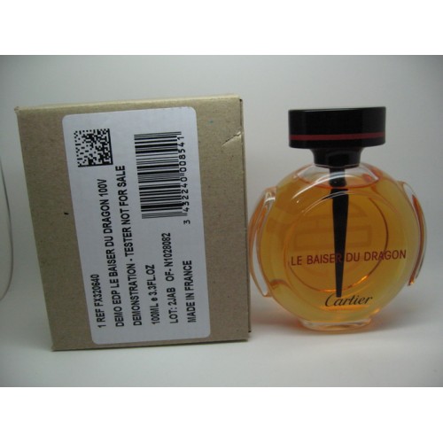 Le Baiser Du Dragon By Cartier 3 3 Oz 100 Mledp Spray Women New Tester 3 4 Only