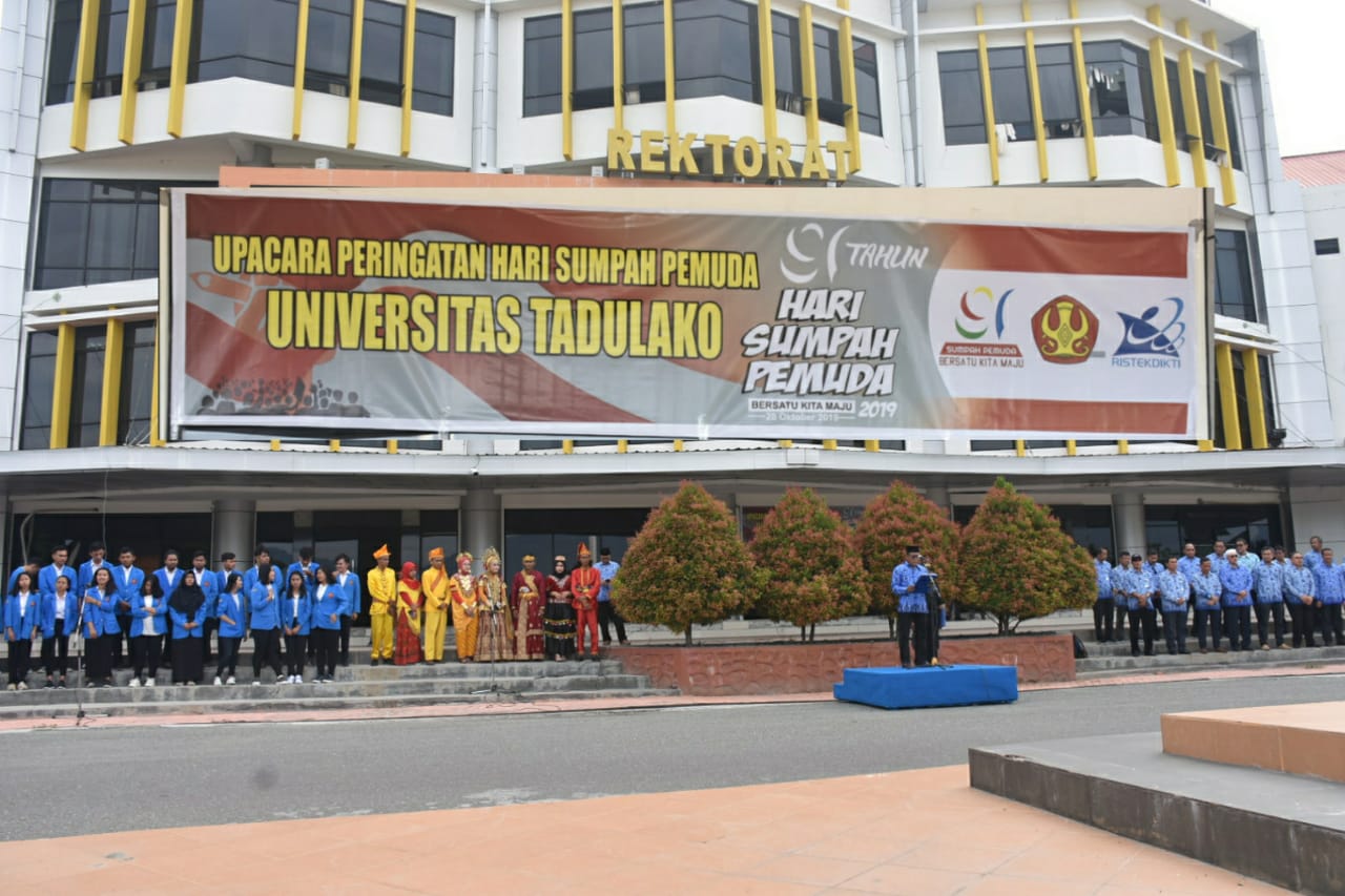 Peringati Hari Sumpah Pemuda Ke 91, Universitas Tadulako Gelar Upacara |  Universitas Tadulako