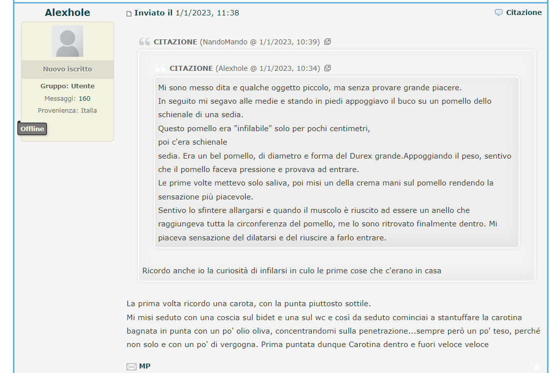 Club delle seghe - forumcommunity