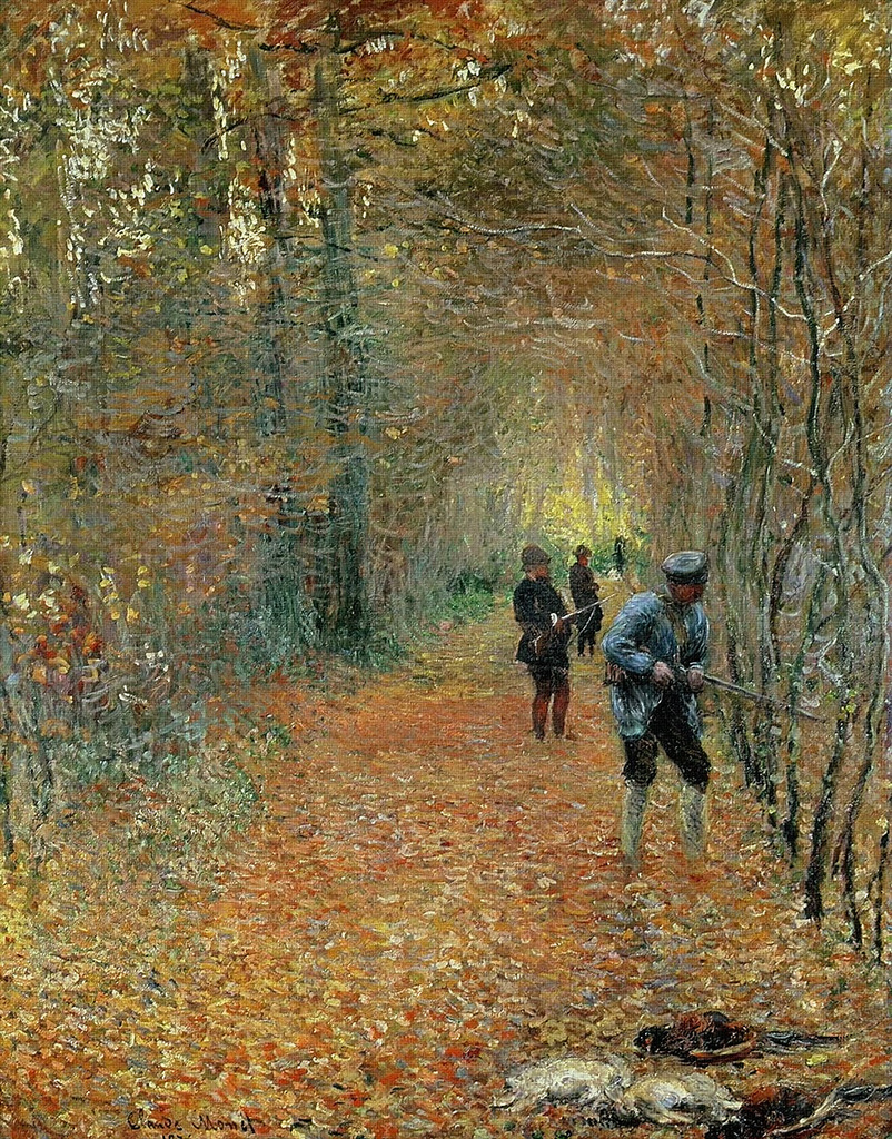 Datei Claude Monet La Chasse Jpg Wikipedia