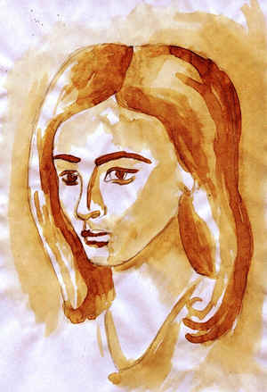 как нарисовать чай