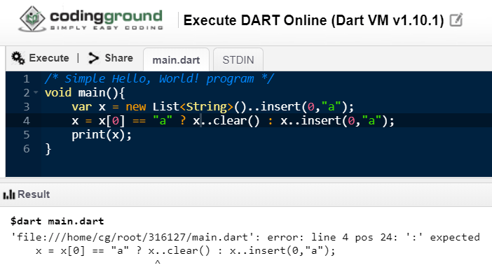 Cascade Notation Does Not Work In Short Hand If Issue 36107 Dart Lang Sdk Github