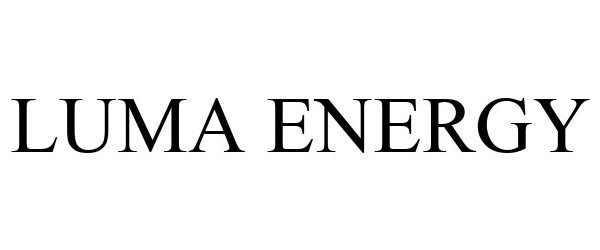 Luma Energy Luma Energy Manageco Llc Trademark Registration