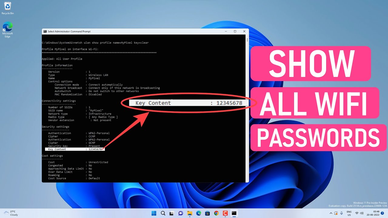 Cara Mudah Melihat Password WiFi di Windows 11