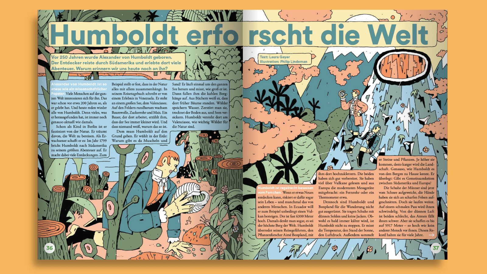 Forschung Alexander Von Humboldt Freunde Der Zeit