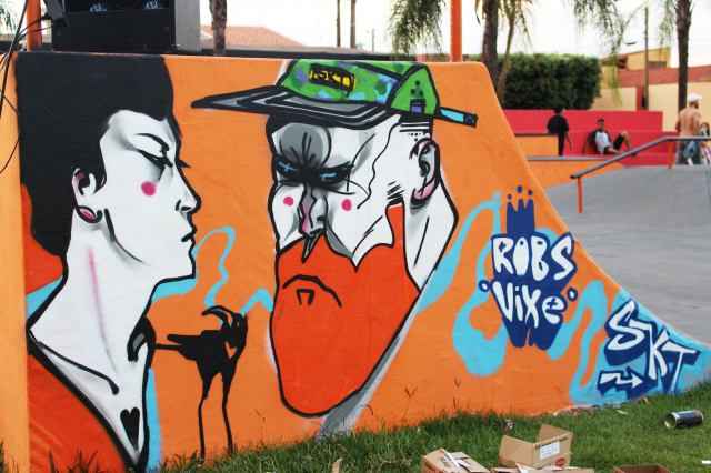 workshop de grafite, grafite, Morro Agudo