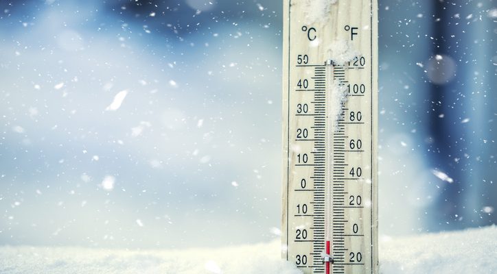frio na região