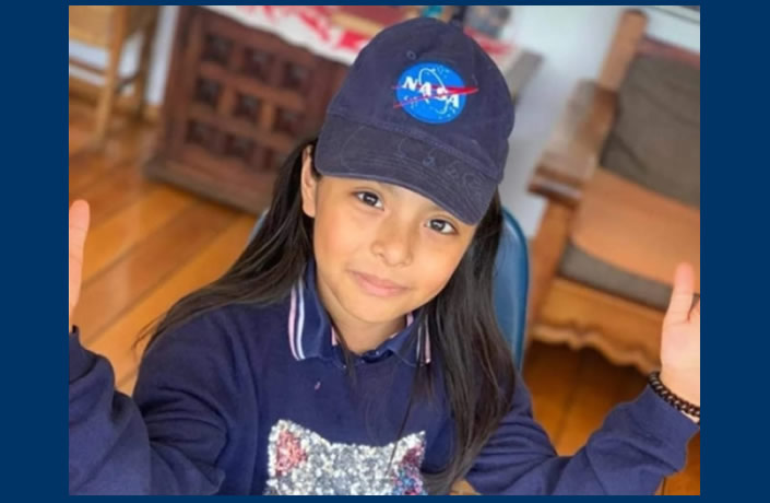 Adhara Péres,menina gênio
