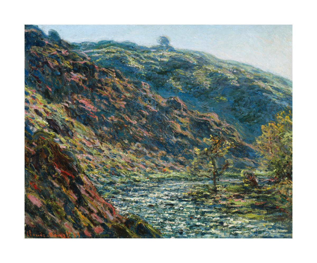 Valley Of The Petite Creuse 1889 By Claude Monet Paper Print Mfa Prints On Demand Custom Prints And Framing From The Museum Of Fine Arts Boston