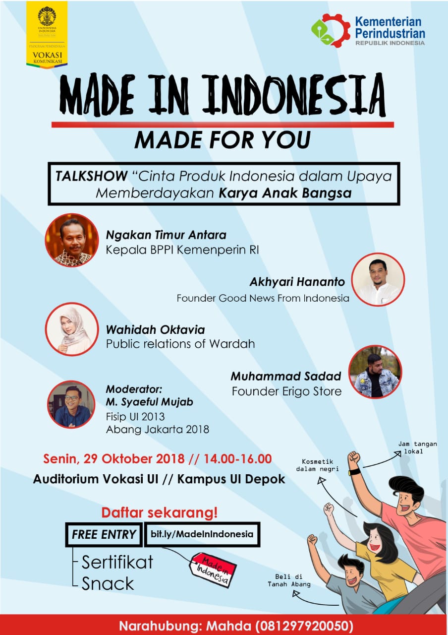 Gambar Poster Tentang Cinta Produk Indonesia