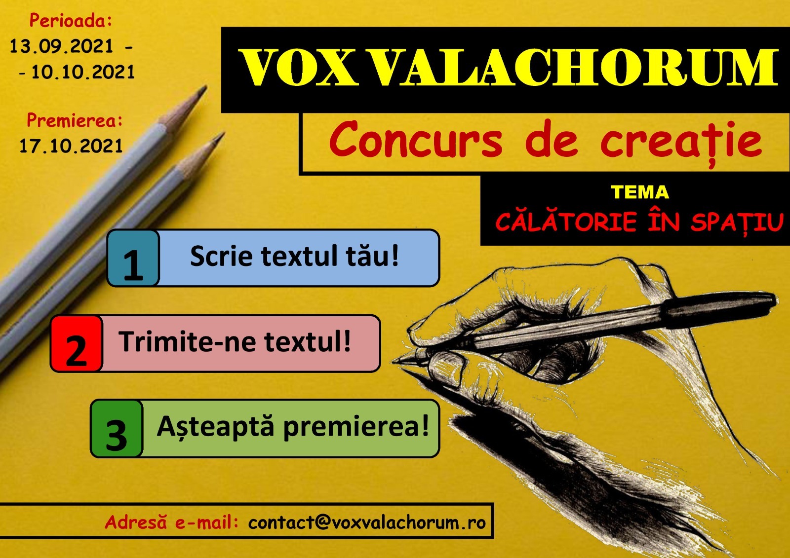 Concurs De CreaÈie LiterarÄ CÄlÄtorie In SpaÈiu