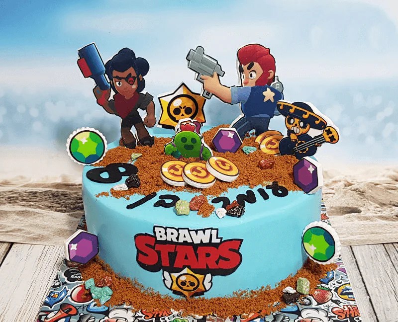 нарисовать на торте браво старс