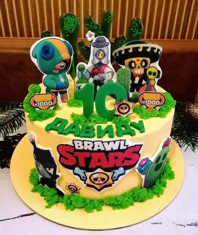 нарисовать на торте браво старс