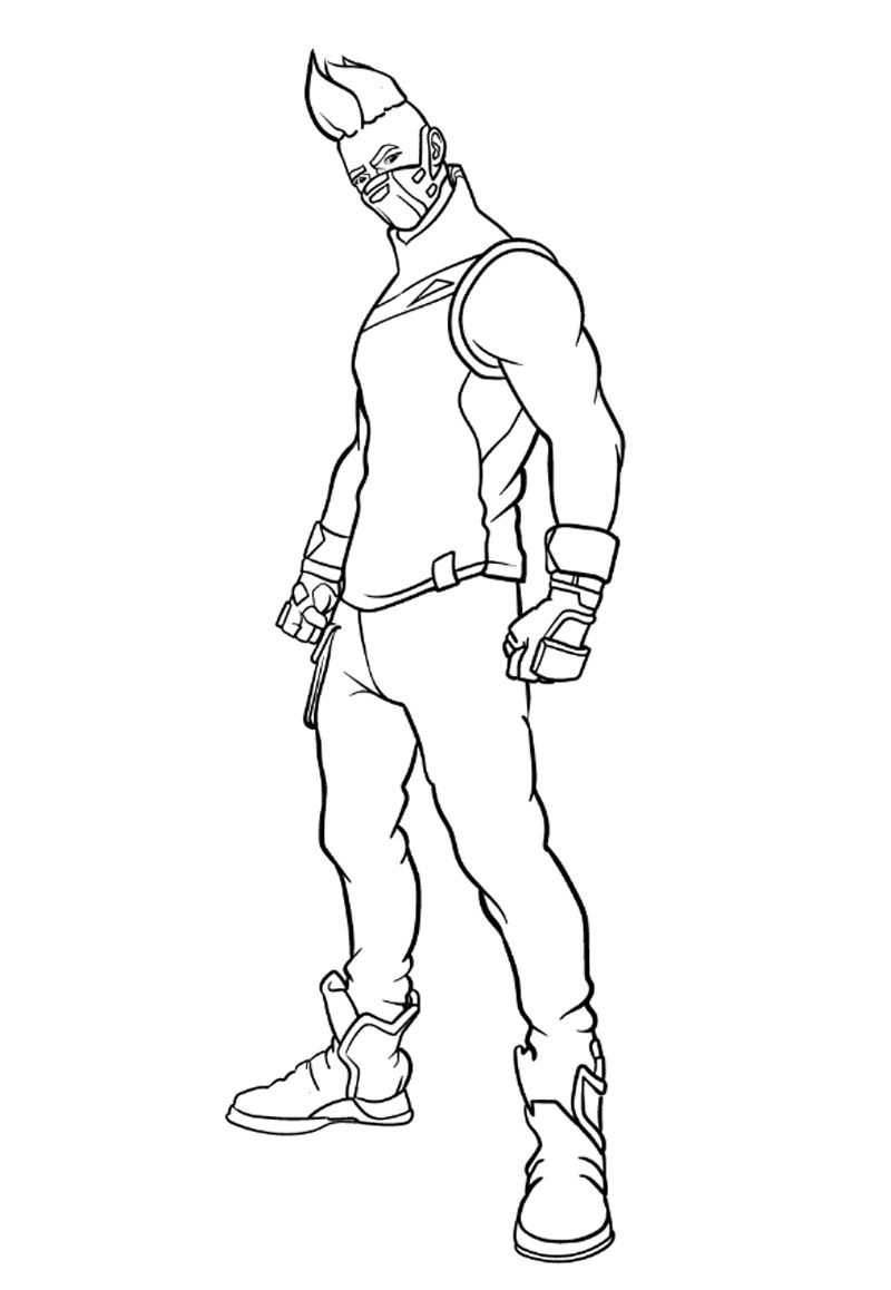 как рисовать фортнайт поэтапно