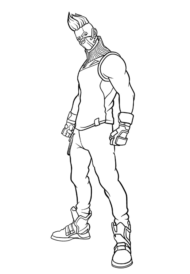 как рисовать фортнайт поэтапно