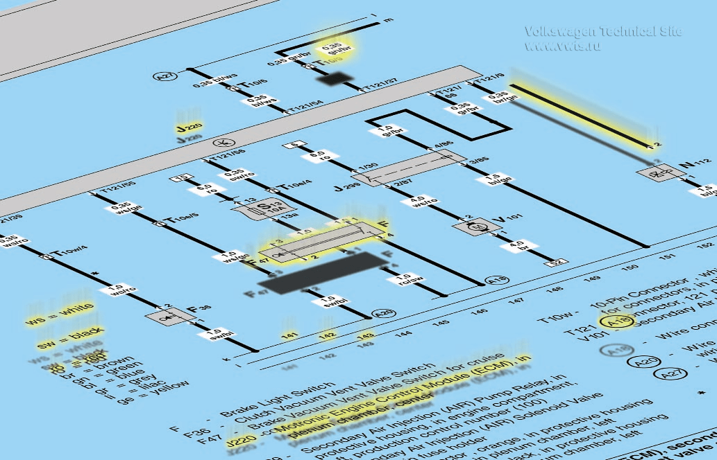 How To Read Vw Wiring Diagrams Self Study Program