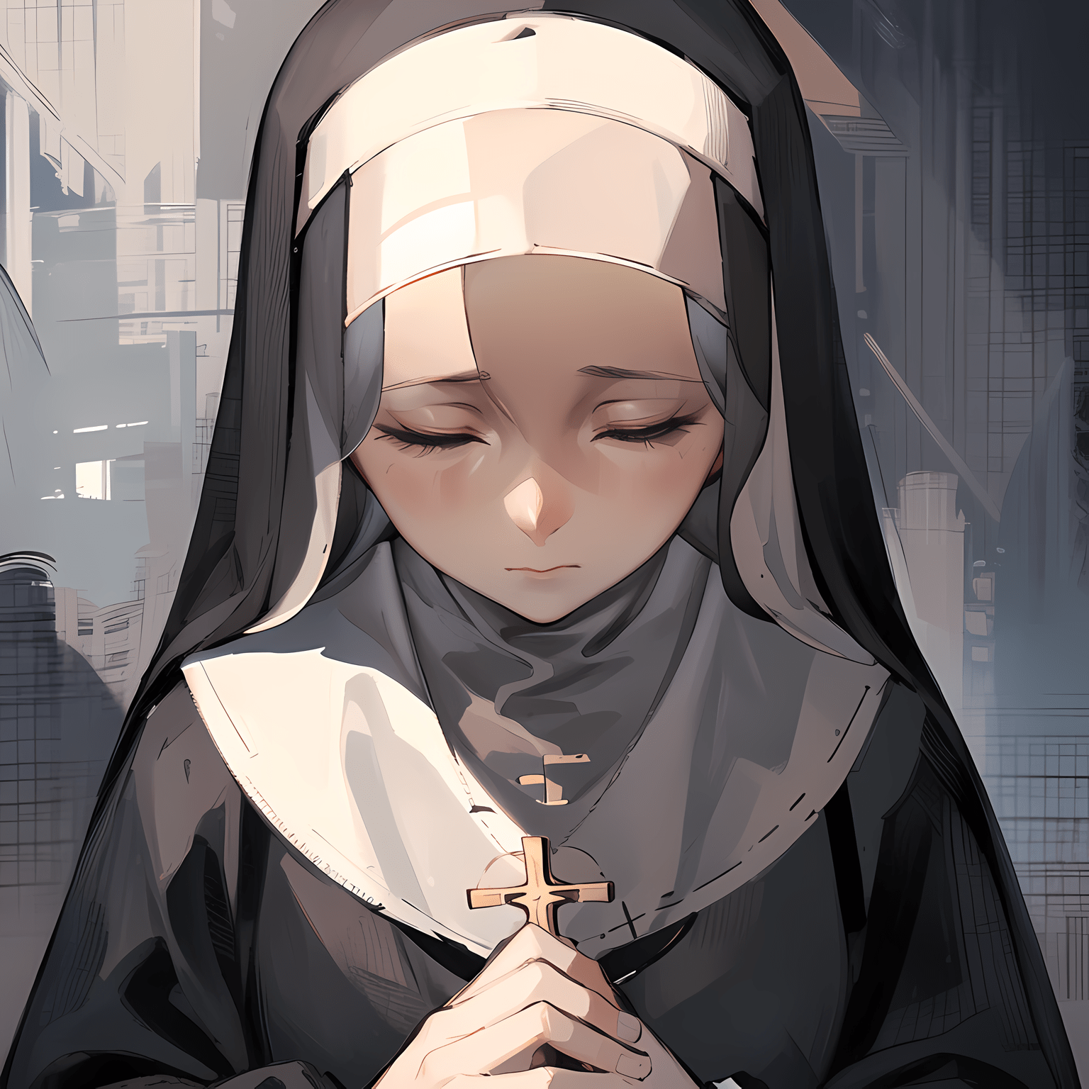 Femboy nun hentai