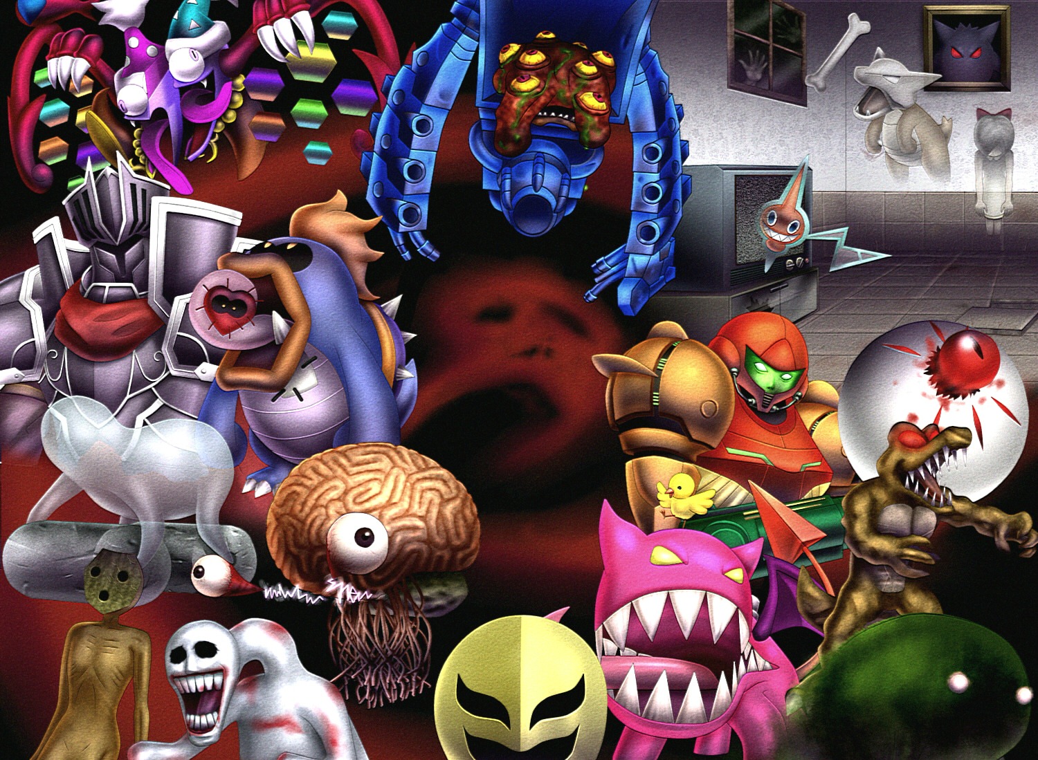 マザーブレインのイメージを携帯電話に無料でダウンロード。