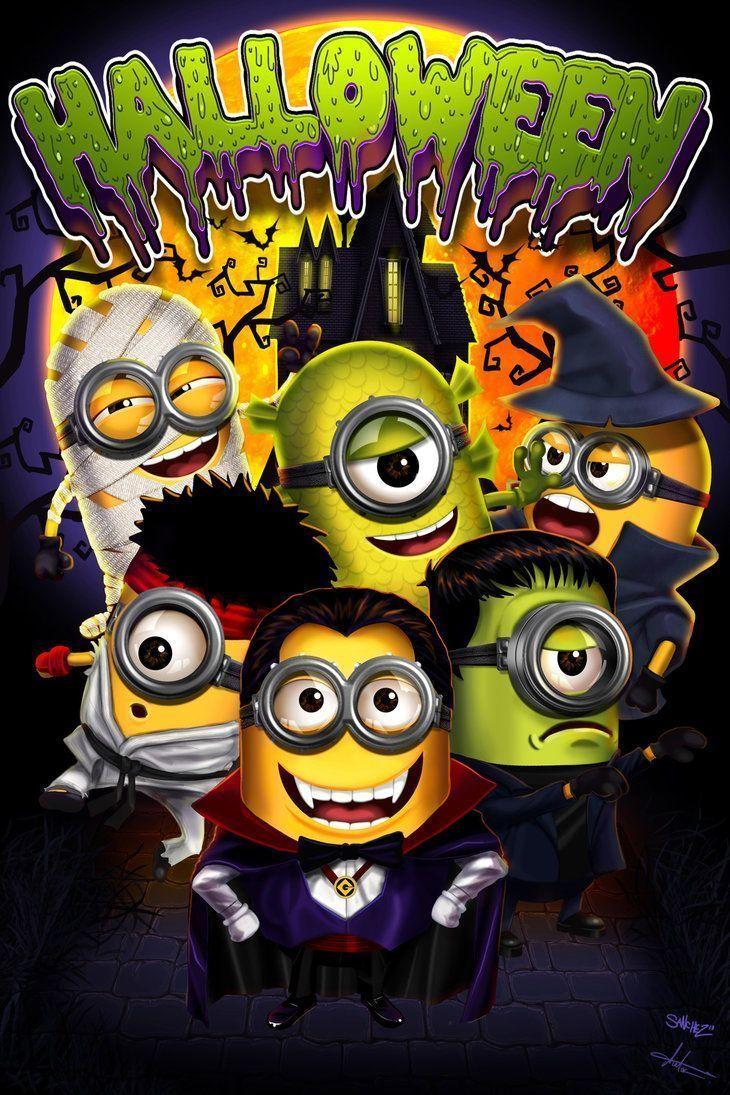 Minion halloween wallpaper
