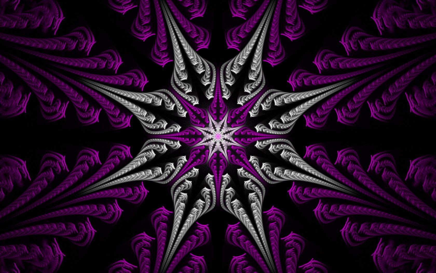Purple fractal