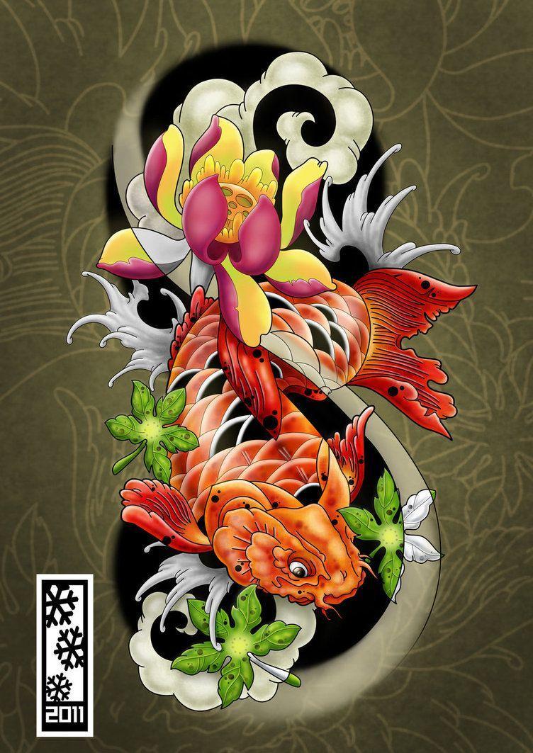 Koi Tattoo Wallpapers - Top Free Koi Tattoo Backgrounds - Wallpaperaccess 1063_x_752_jpg