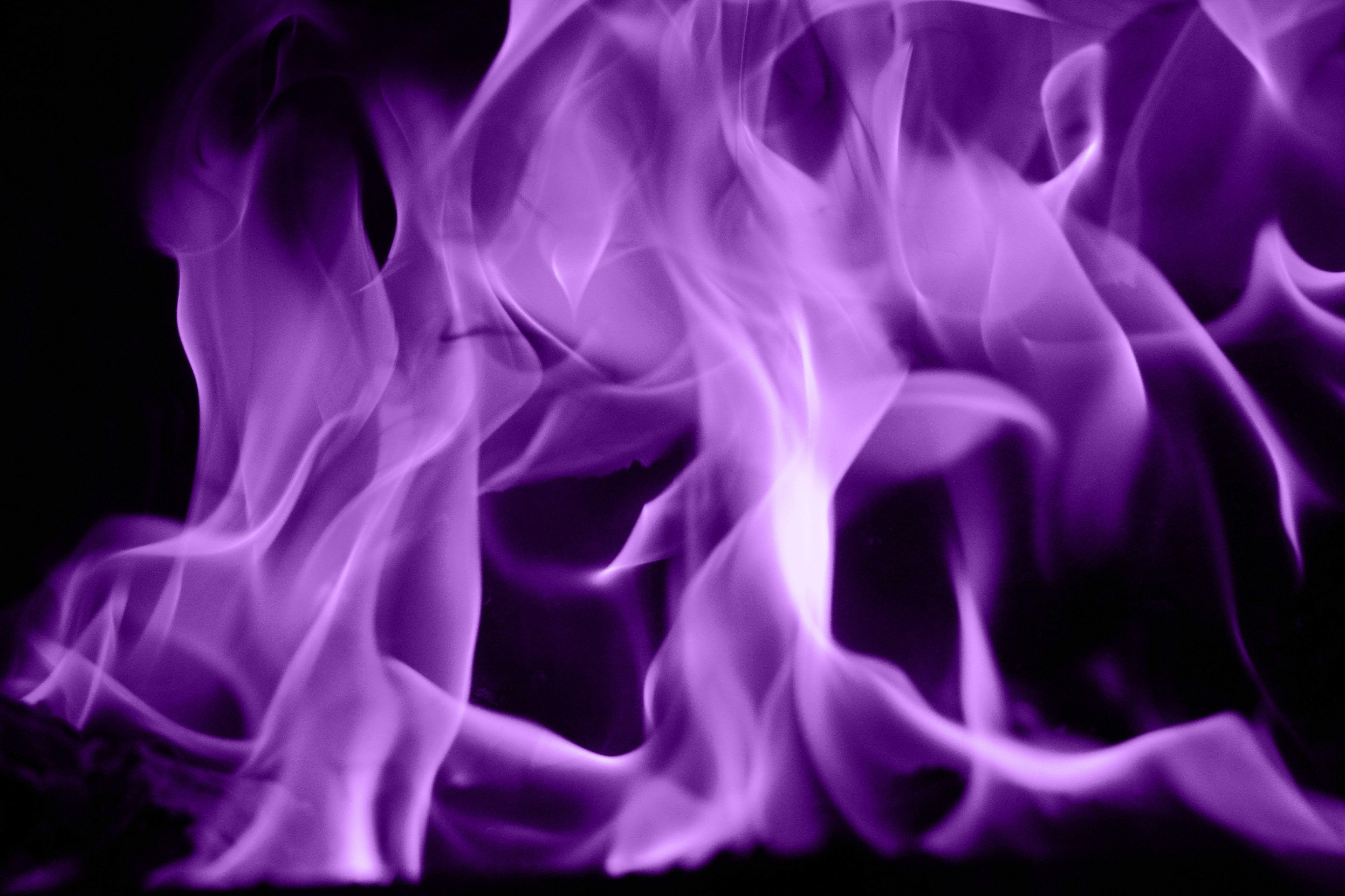 purple flame wallpaper