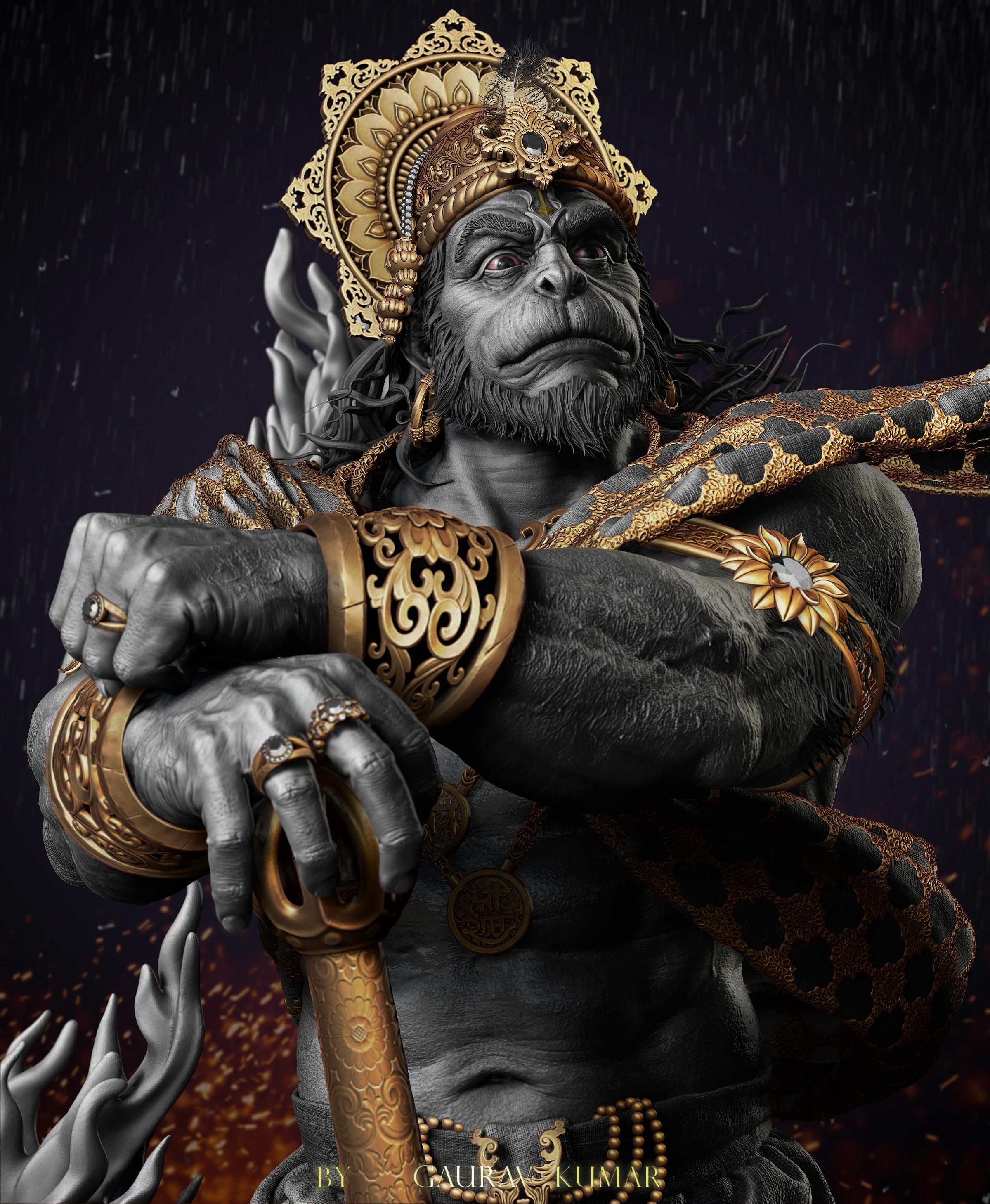 Hanuman Art Wallpapers - Top Free Hanuman Art Backgrounds - Wallpaperaccess 2917_x_2399_jpg