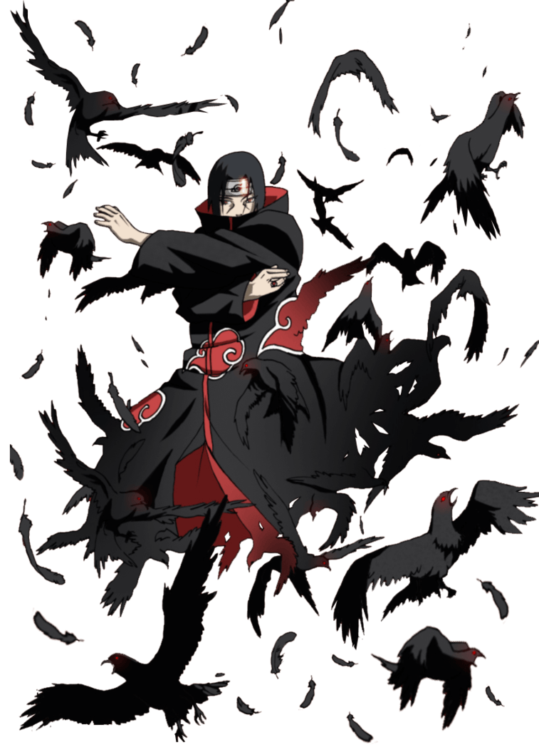 Uchiha Itachi Crow Wallpapers - Top Free Uchiha Itachi Crow Backgrounds - Wallpaperaccess 1055_x_757_png