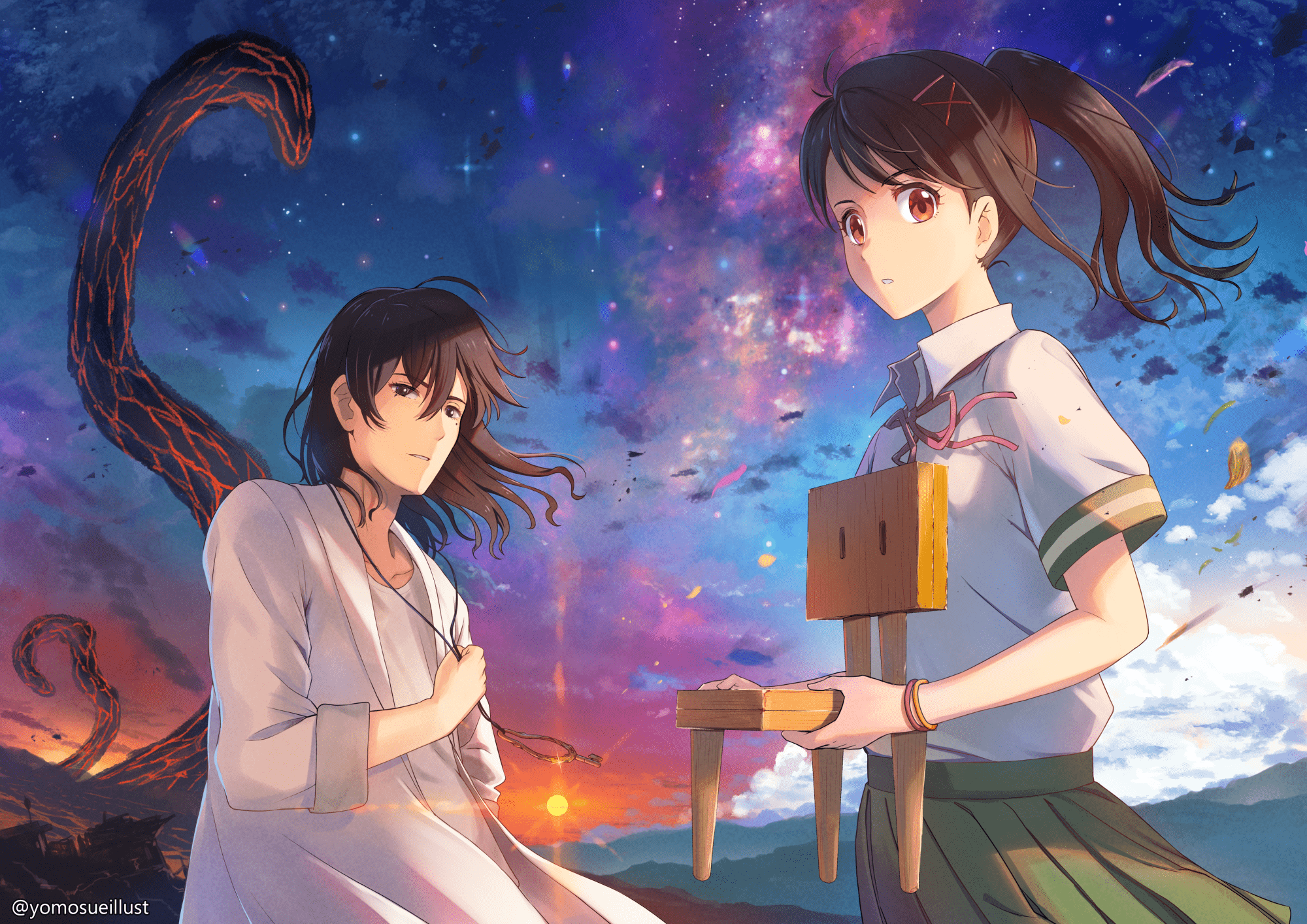 Suzume no Tojimari Wallpapers - Top Free Suzume no Tojimari Backgrounds ...