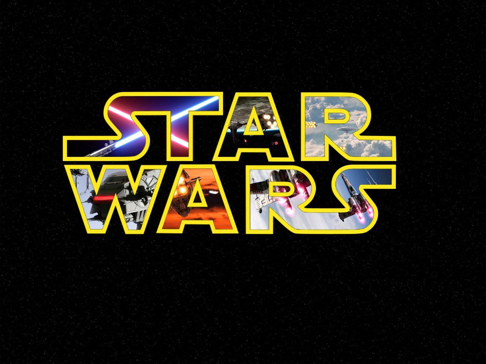 Wallpaper star wars logo
