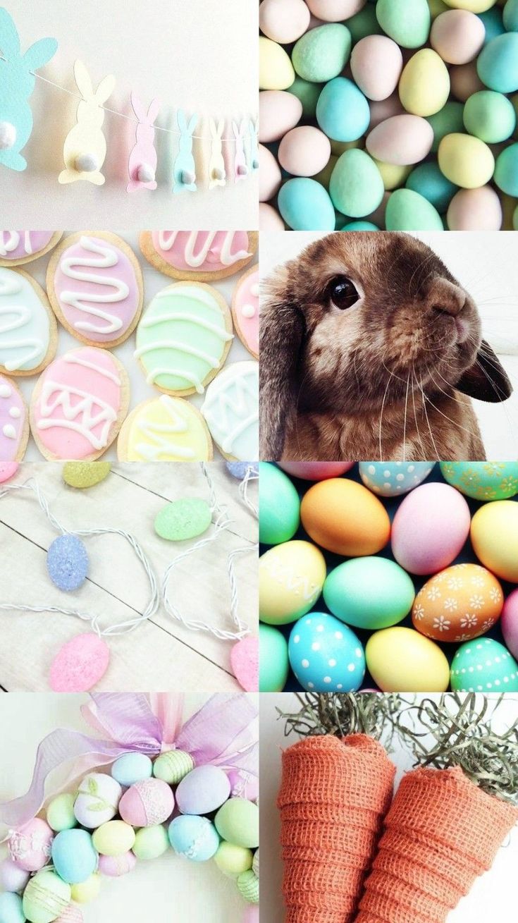 Preppy easter wallpaper