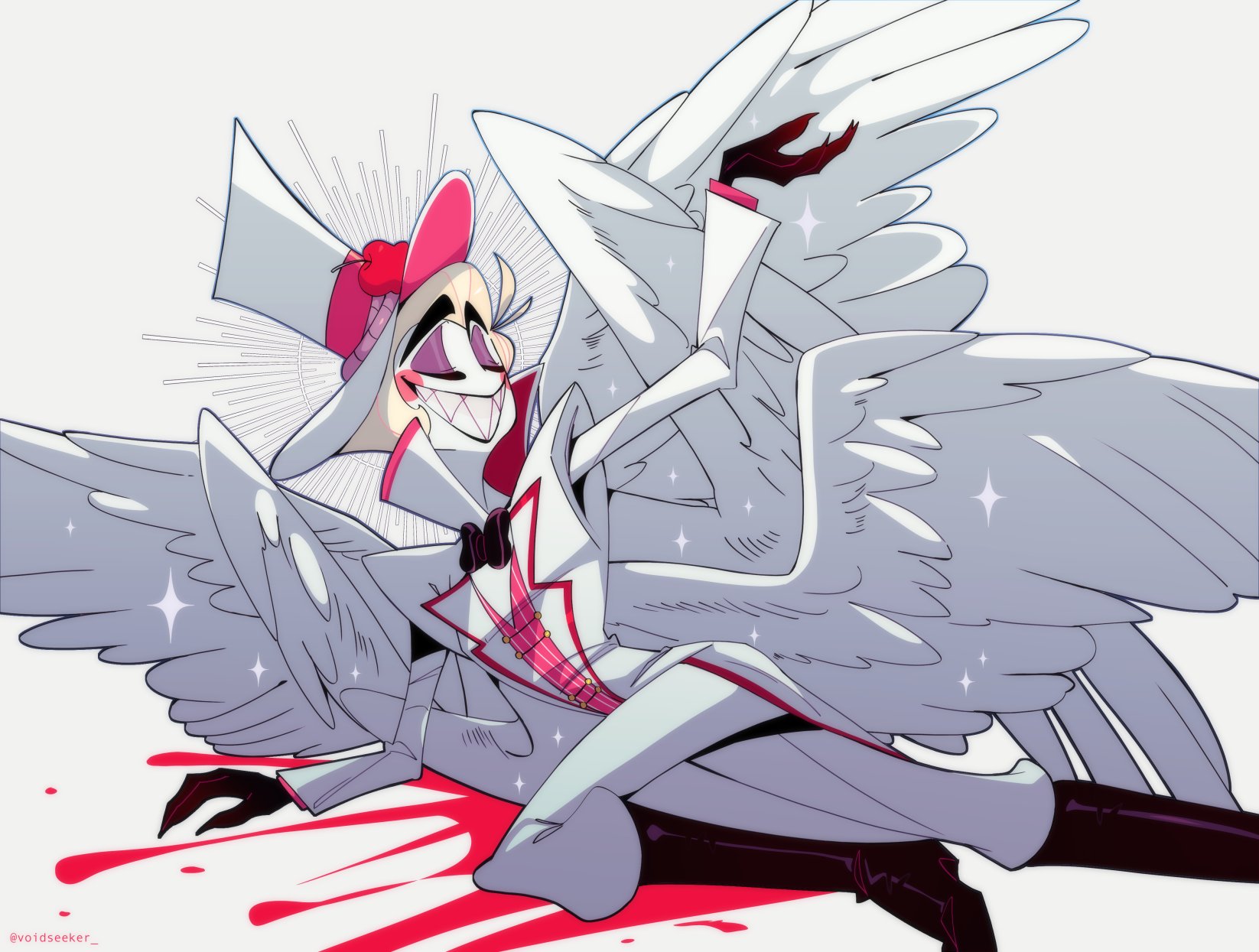 Порно Angel Hazbin