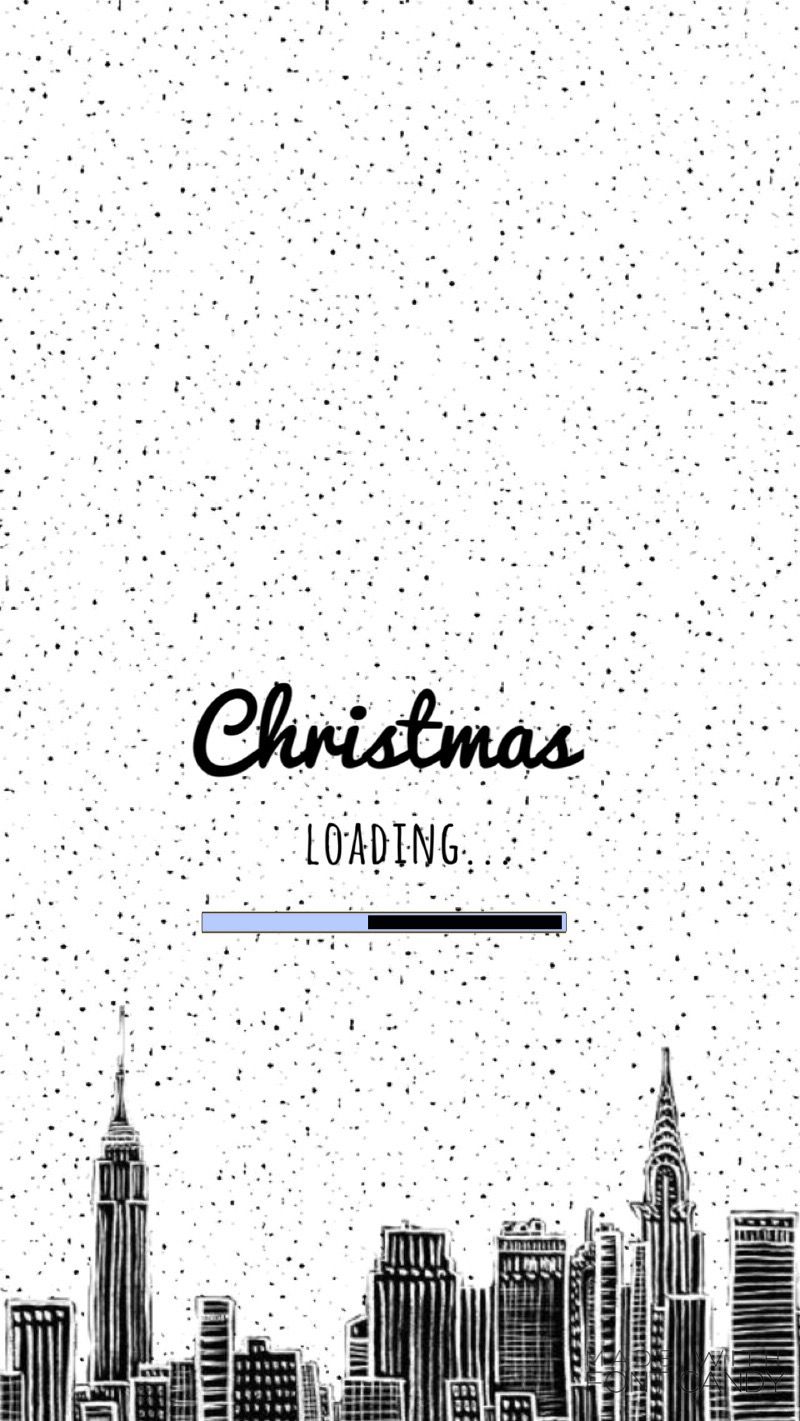 Christmas loading wallpaper
