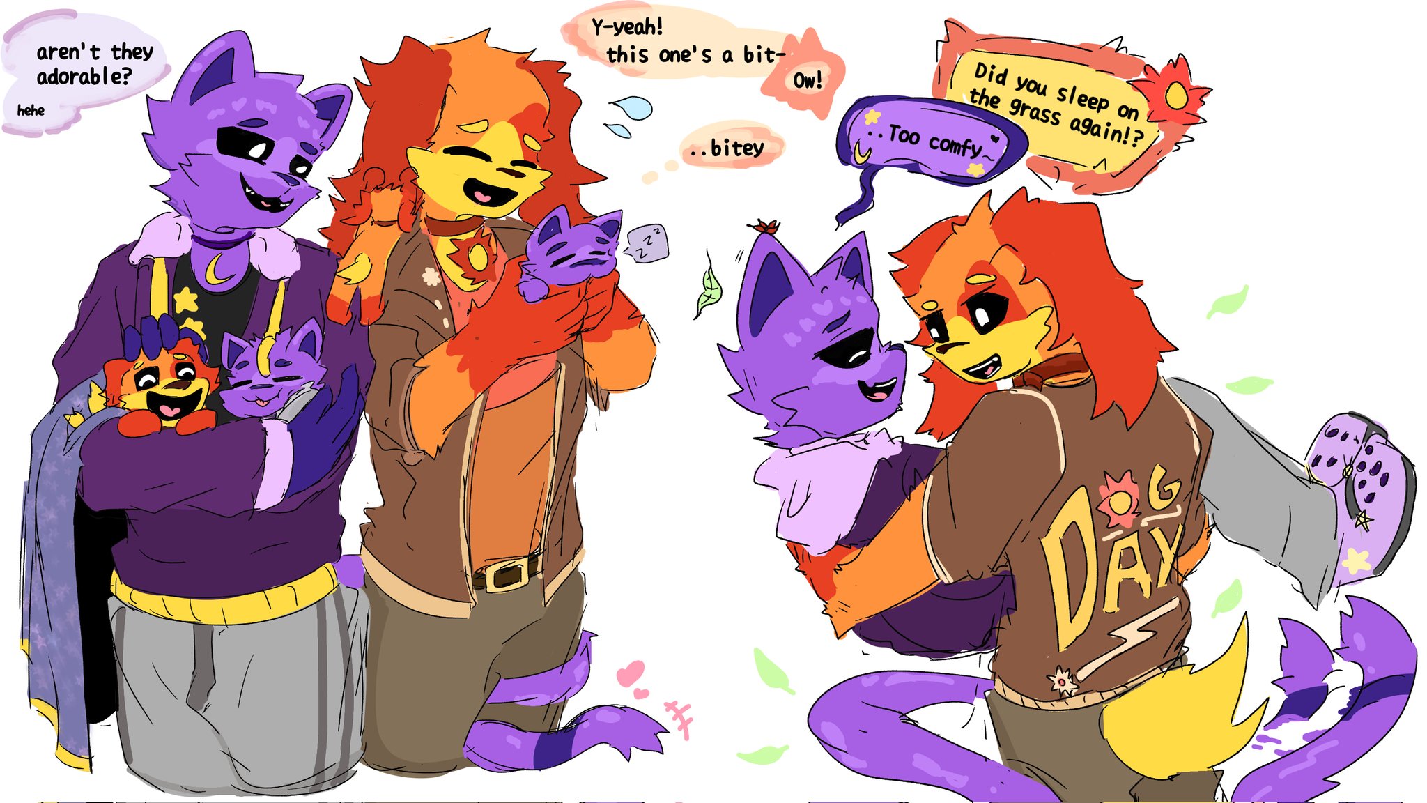 Dogday x catnap rule 34