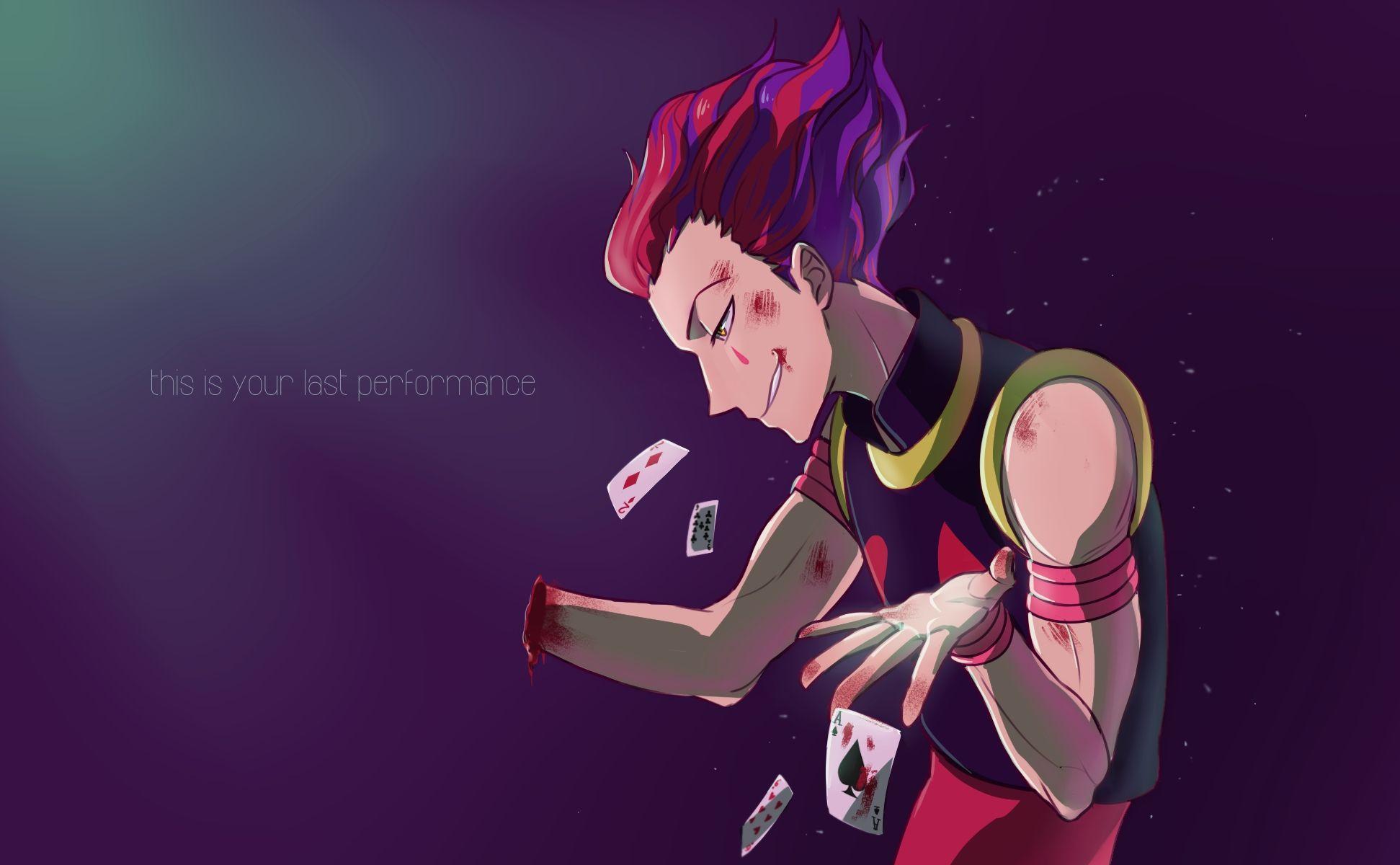 Hisoka wallpaper 4k