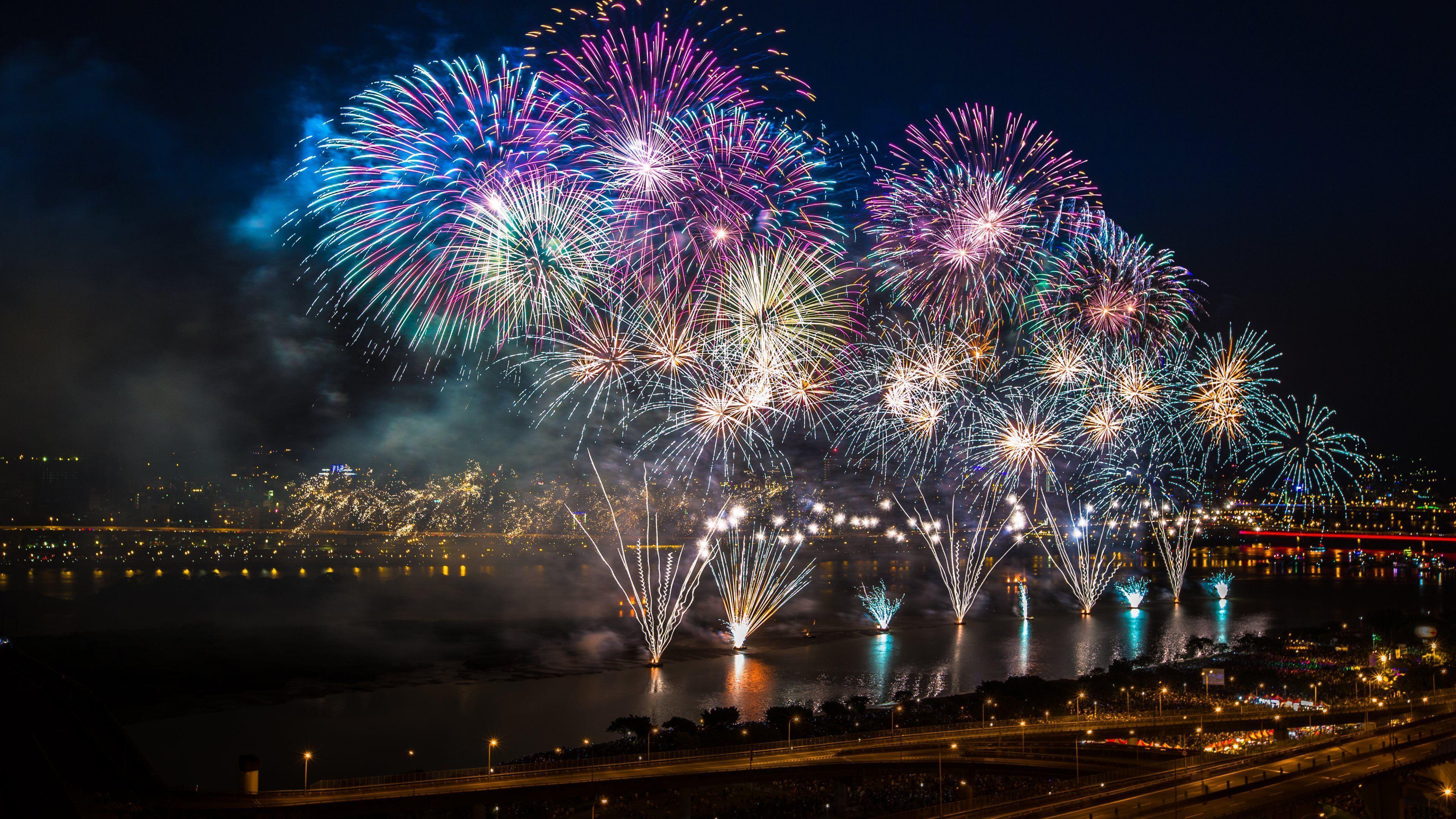 Fireworks 4k Wallpapers Wallpaper Cave