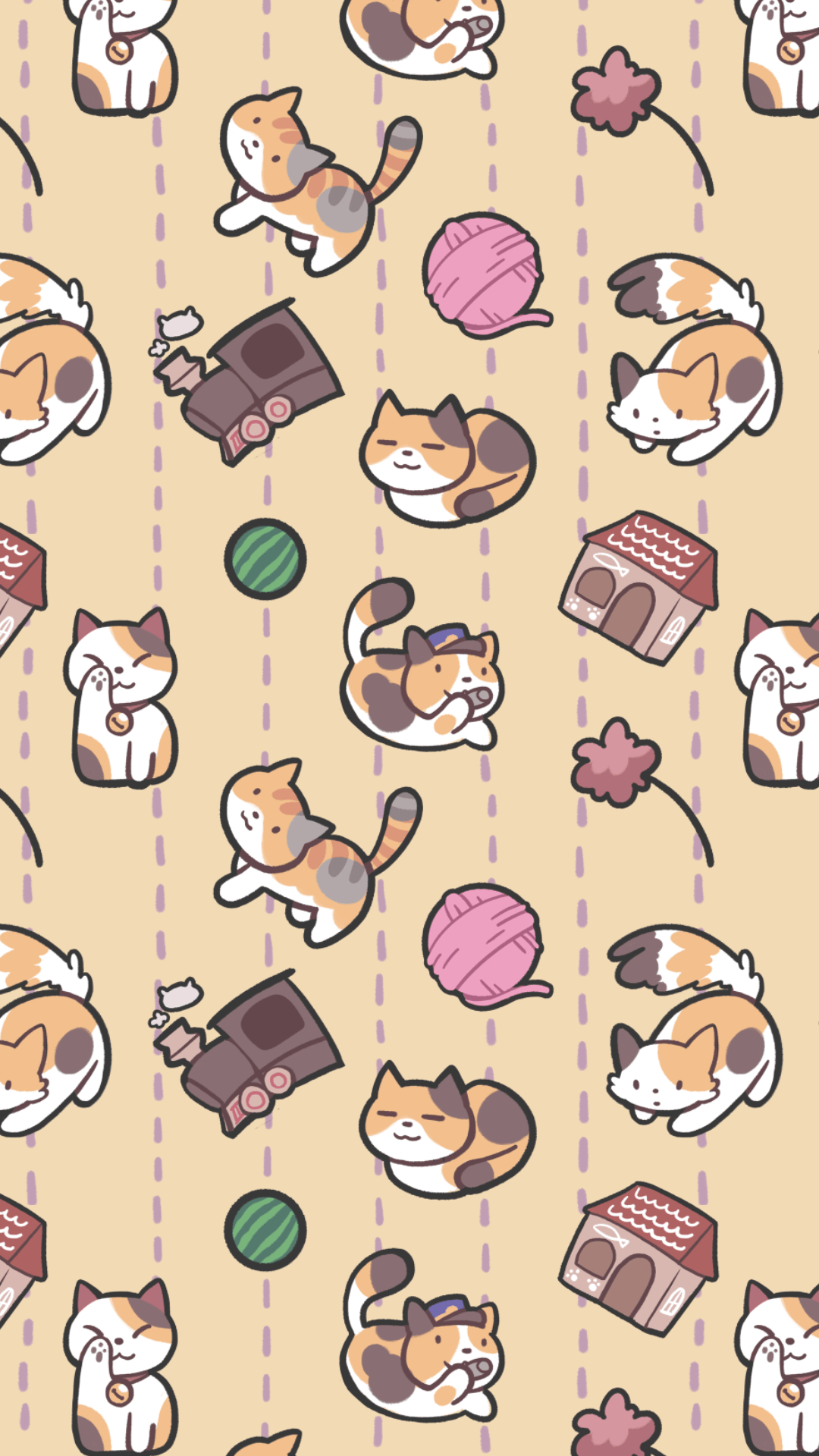 Neko atsume wallpaper