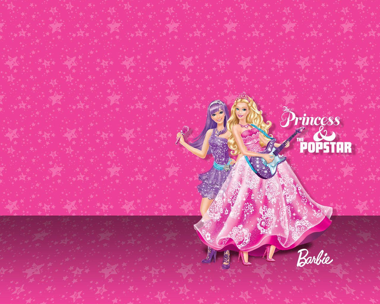 Backgrounds Pink Barbie Wallpaper Cave
