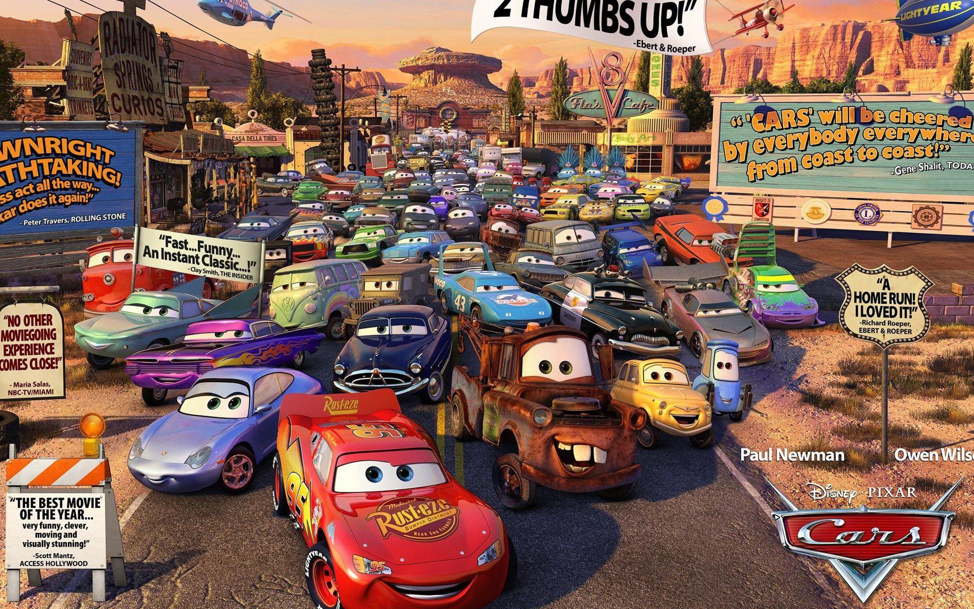 Cars wallpaper movie